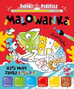 Farbki i pędzelek Malowanka Użyj wody ... 40577 1