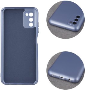 Nakładka Metallic do Samsung Galaxy A25 5G (global) jasnoniebieska 3