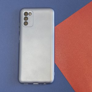 Nakładka Metallic do Samsung Galaxy A25 5G (global) jasnoniebieska 4