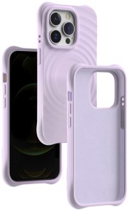 Nakładka Circle Mag do iPhone 15 Pro 6,1" jasnofioletowa 2