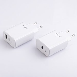 Maxlife ładowarka sieciowa PD QC MXTC-10-20AC 1x USB-C 1x USB 20W biała 11