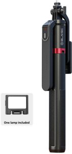Blavec Selfie Stick Aluminium Fusion P08 tripod + pilot + 1 lampa 2,2 metra (SSFP08-TR1LB22) czarny 2