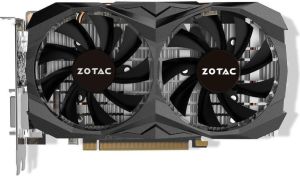 Karta graficzna Zotac GeForce GTX 1060 AMP Core Edition 3GB GDDR5 (192 Bit) DVI-D, HDMI, 3xDP, BOX (ZT-P10610H-10M) 3