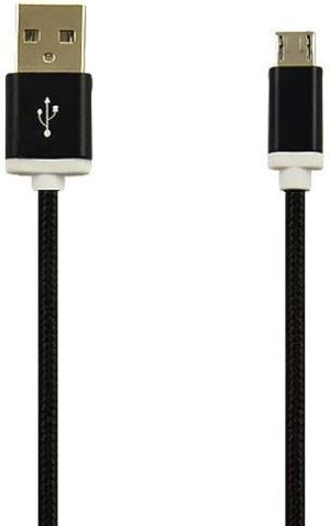 Kabel USB Prolink USB A - Micro USB (M/M), Czarny, 1.5m (017914) 1