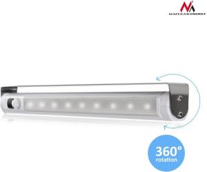 Maclean Lampa kuchenna podszafkowa 9 SMD, pir on/off (MCE166) 10