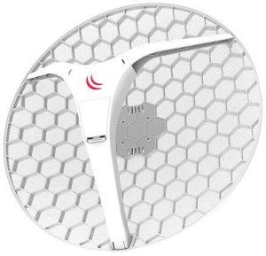 MikroTik Urządzenie klienckie LHG HP5 Light 5GHz 802.11 a/n, dual polarization 24.5 dBi grid antenna - MT RBLHG-5HPnD 1