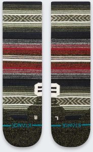 Skarpety Stance Mid Wool Crew 1 para BlackRed 2