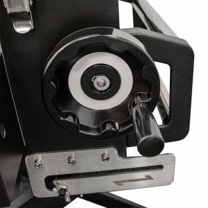 Duży Grill węglowy LUX premium stalowy HEATWAVE z żeliwnym rusztem 139x57x100 cm 12