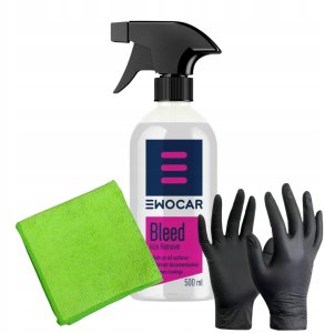 Metalo dulkių, dalelių valiklis Ewocar Bleed Iron Remover, 500 ml 1