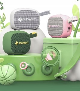 Głośnik FiiO Snowsky Anywhere - green - Przenośny głośnik Bluetooth 6