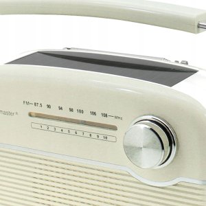 RADIO FM SOUNDMASTER TR480BE z PANELEM SŁONECZNYM O MOCY 0,3Wp, 3W, AKU Li-Ion 3