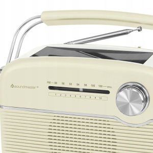 RADIO FM SOUNDMASTER TR480BE z PANELEM SŁONECZNYM O MOCY 0,3Wp, 3W, AKU Li-Ion 4