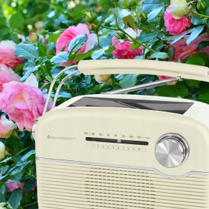 RADIO FM SOUNDMASTER TR480BE z PANELEM SŁONECZNYM O MOCY 0,3Wp, 3W, AKU Li-Ion 7