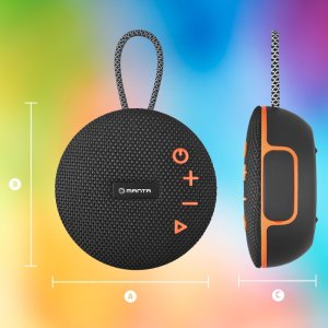 Głośnik Manta Głośnik przenośny bezprzewodowy bluetooth SPK02GO Mały Lekki Wytrzymały 9