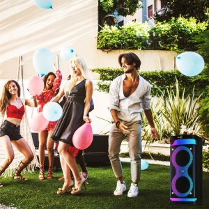 Głośnik Karaoke bluetooth Power Audio ARGOS z mikrofonem 3