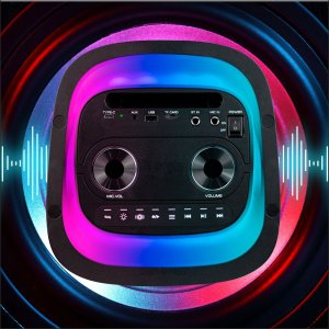 Głośnik Karaoke bluetooth Power Audio ARGOS z mikrofonem 4