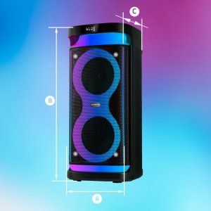 Głośnik Karaoke bluetooth Power Audio ARGOS z mikrofonem 8