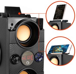 Głośnik Manta Głośnik przenośny bluetooth z mikrofonem radio FM FORTINO 3