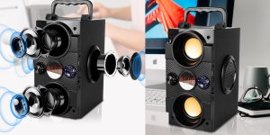 Głośnik Manta Głośnik przenośny bluetooth z mikrofonem radio FM FORTINO 8