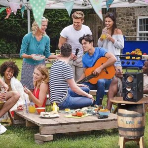 Głośnik Manta Głośnik przenośny bluetooth z mikrofonem radio FM FORTINO 9