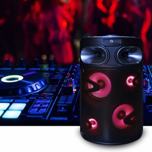 Głośnik Manta Głośnik Karaoke bluetooth Power Audio z mikrofonem FOBOS 4