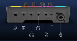 Fifine Mikser audio SC3 Czarny 11