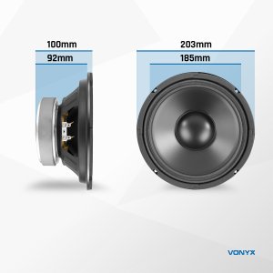 Głośnik niskotonowy Hi-Fi 8'' 250W 8 Ohm WP20 Fenton one size 11