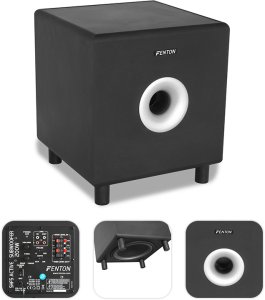 Kolumna Fenton Subwoofer aktywny 8" 200W SHFS08B do kina domowego one size 2