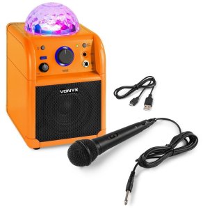 Głośnik Vonyx Głośnik bluetooth karaoke SBS50L BT efekt LED one size 4