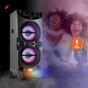 Kolumna Fenton Aktywna kolumna karaoke 2x 10" LED LIVE2104 one size 23