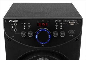 Kolumna Fenton Aktywna kolumna karaoke 2x 10" LED LIVE2104 one size 7