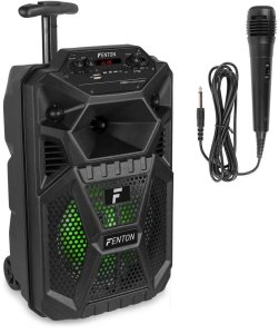 Kolumna mobilna 100W LED FPC8T akumulator one size 4