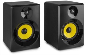 Głośniki komputerowe Vonyx SMN50B aktywne monitory studyjne głośniki 140W - Czarne one size 9