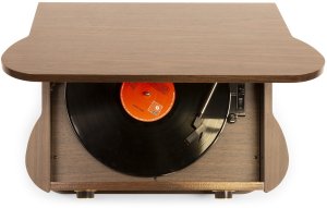 Gramofon Fenton Gramofon Memphis BT CD DAB+ FM USB brązowy one size 15