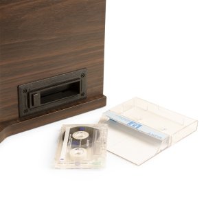 Gramofon Fenton Gramofon Memphis BT CD DAB+ FM USB brązowy one size 22