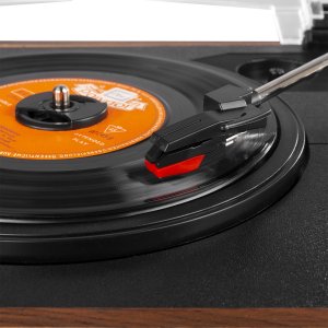 Gramofon Fenton Gramofon RP106W głośniki USB brązowy one size 17