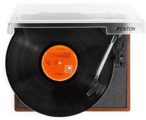 Gramofon Fenton Gramofon RP106W głośniki USB brązowy one size 20