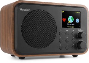 Radio Audizio Radio internetowe WIFI/DAB+/radio FM akumulator Vicenza brązowe one size 3