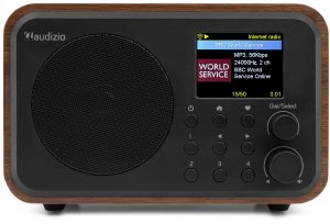 Radio Audizio Radio internetowe WIFI/DAB+/radio FM akumulator Vicenza brązowe one size 4