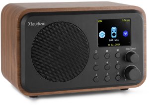 Radio Audizio Radio internetowe WIFI/DAB+/radio FM akumulator Vicenza brązowe one size 5