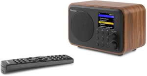 Radio Audizio Radio internetowe WIFI/DAB+/radio FM akumulator Vicenza brązowe one size 7