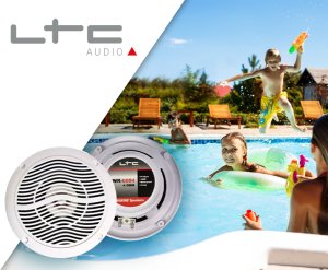 Głośniki sufitowe 2-drożne wodoodporne SWR6004 LTC one size 2