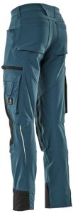 MASCOT Spodnie z kieszeniami na kolanach ADVANCED (kolor ciemna petrolowy, rozmiar 82C58) 2