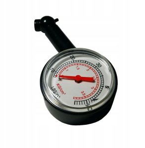 Miernik ciśnienia w oponach samochodowych czarny 2