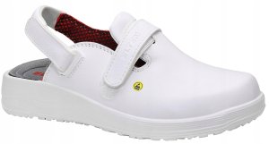 Women's clogs ELTEN Mia White SB ESD SRC, white 39 1