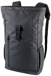 TROIKA Roll Top Rucksack TROIKA BLACK ROLL TOP 2