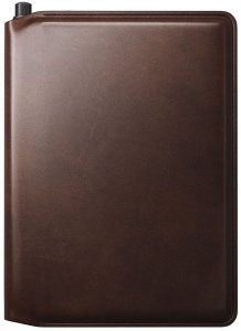 NOMAD Leather Passport Wallet Pen Edition Rustic Brown 1