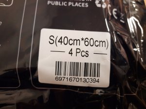 VACUUM STORAGE BAGS (4packs) - S 4