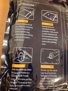 VACUUM STORAGE BAGS (4packs) - S 5