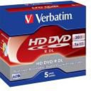 Verbatim HD DVD-R Jewel 5P 30GB DL 1
